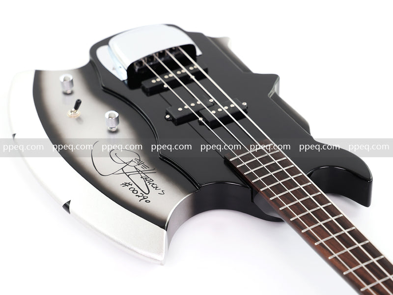 GS-AXE-2 Gene Simmons Signature Style 4-String Axe Bass Guitar (PNY-006)
