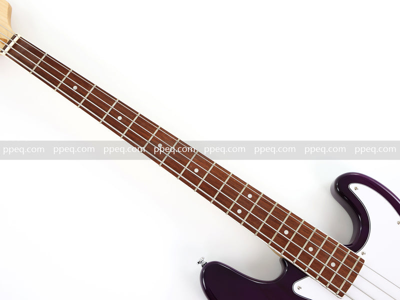Gloss Dark Purple 4-String PB-Style Electric Bass Guitar (HY-2551)