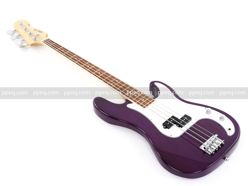 Gloss Dark Purple 4-String PB-Style Electric Bass Guitar (HY-2551)