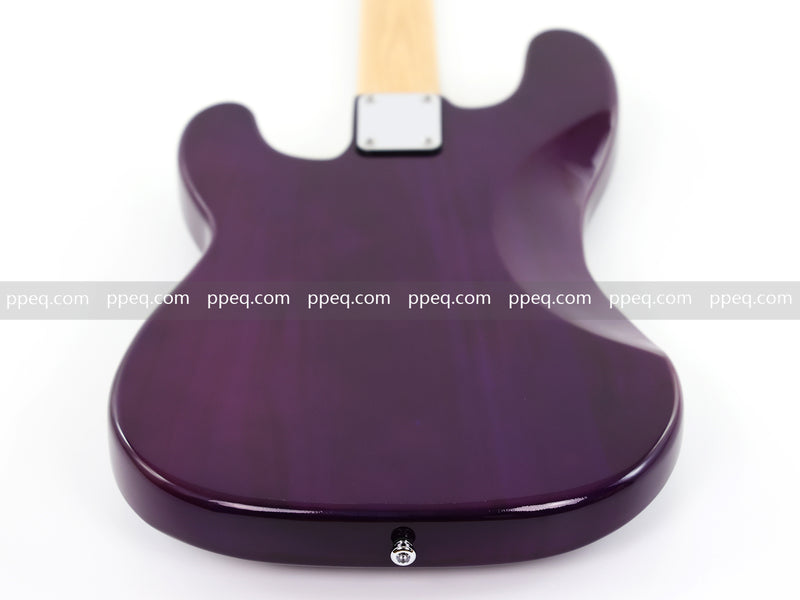 Gloss Dark Purple 4-String PB-Style Electric Bass Guitar (HY-2551)