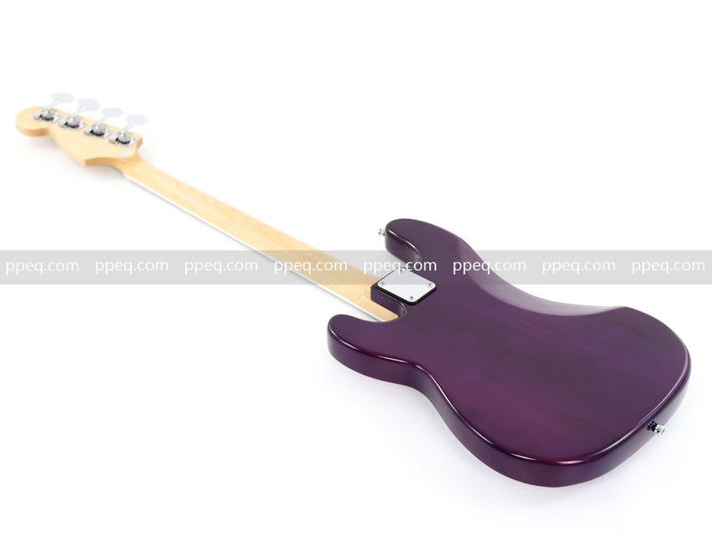 Gloss Dark Purple 4-String PB-Style Electric Bass Guitar (HY-2551)