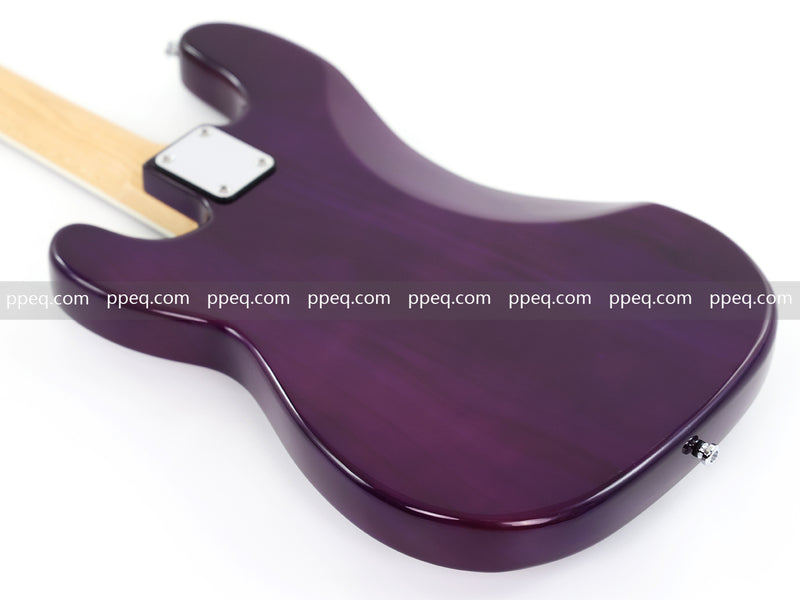 Gloss Dark Purple 4-String PB-Style Electric Bass Guitar (HY-2551)