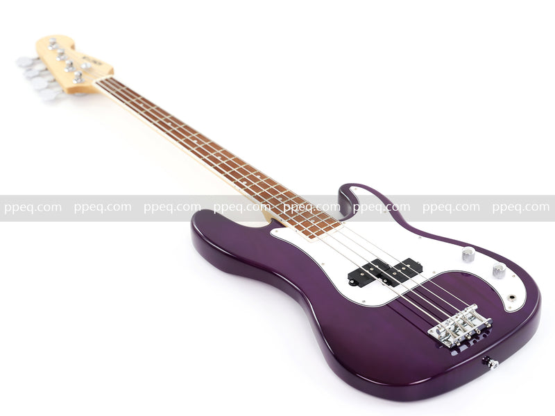 Gloss Dark Purple 4-String PB-Style Electric Bass Guitar (HY-2551)