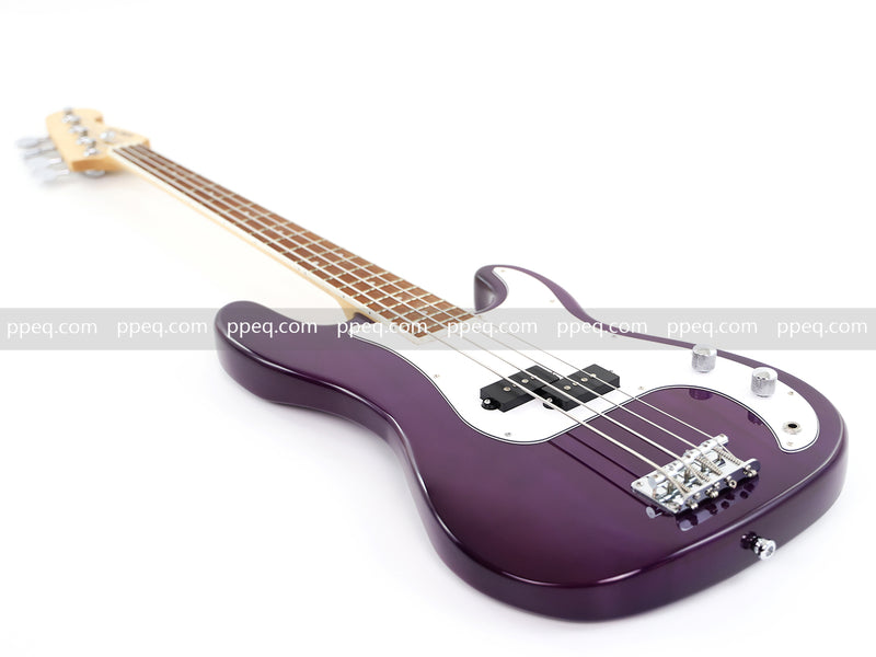 Gloss Dark Purple 4-String PB-Style Electric Bass Guitar (HY-2551)