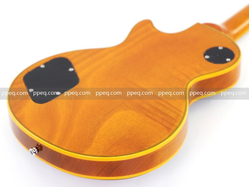 LP Custom Style Electric Guitar with AAA Flamed Maple Veneer Top (HY-2539)