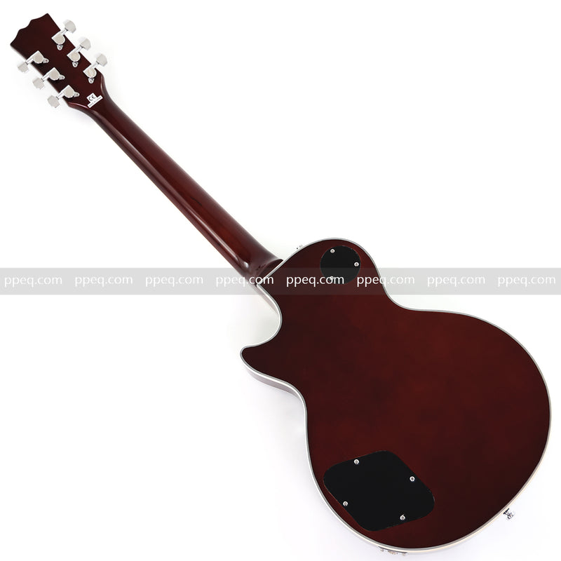 LP Standard Style Electric Guitar with AAA Flamed Maple Veneer Top (HY-2537)