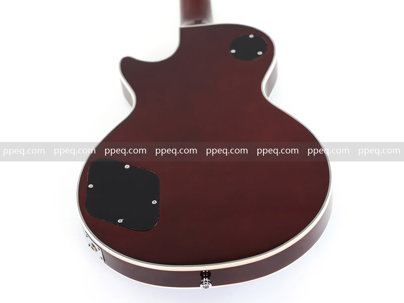 LP Standard Style Electric Guitar with AAA Flamed Maple Veneer Top (HY-2537)