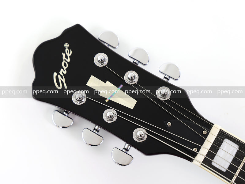 Guitar.Sale LP Style Electric Guitar with Vibrant Purple Gloss Finish (YMZ-231)