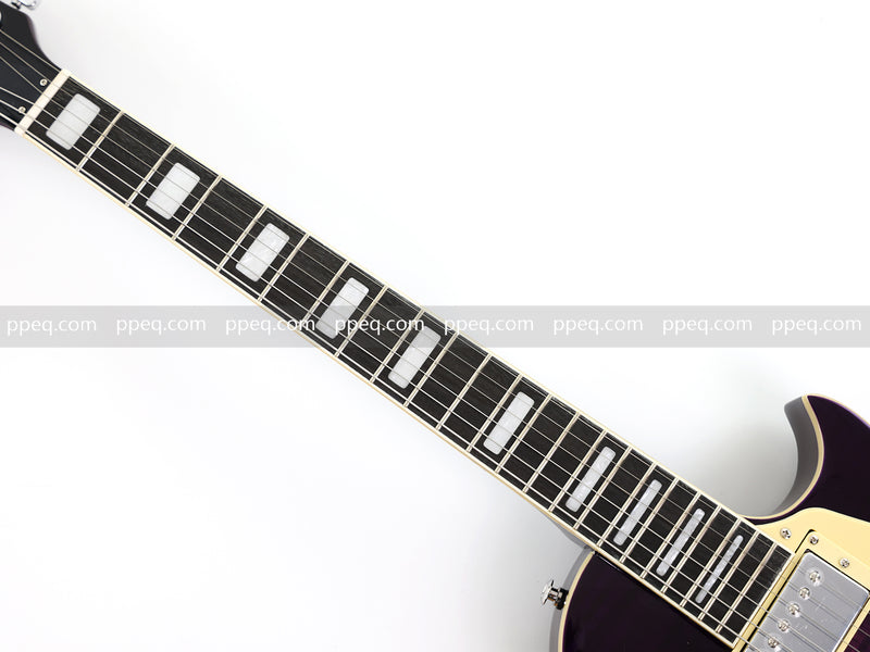 Guitar.Sale LP Style Electric Guitar with Vibrant Purple Gloss Finish (YMZ-231)