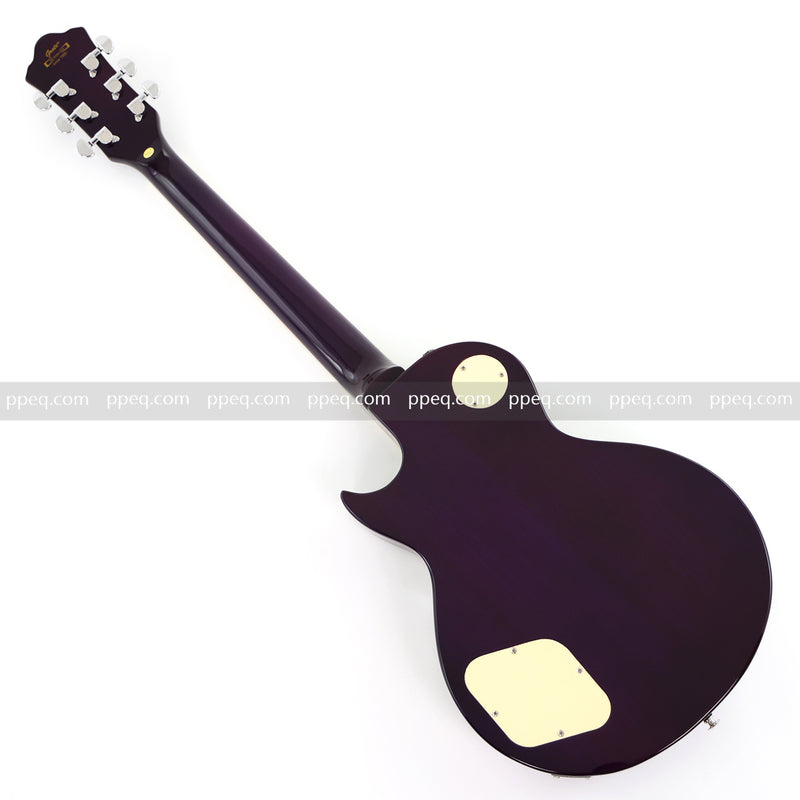 Guitar.Sale LP Style Electric Guitar with Vibrant Purple Gloss Finish (YMZ-231)