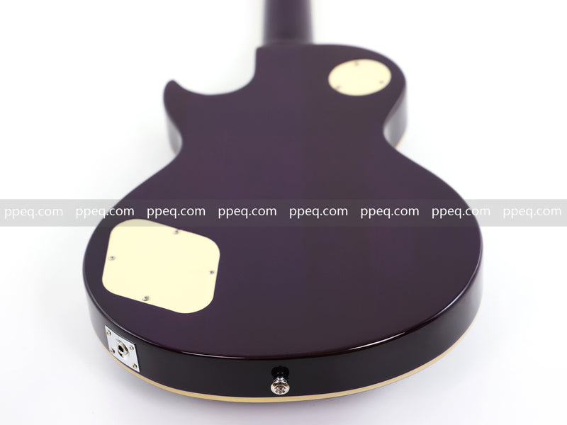 Guitar.Sale LP Style Electric Guitar with Vibrant Purple Gloss Finish (YMZ-231)