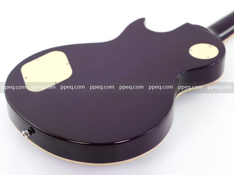 Guitar.Sale LP Style Electric Guitar with Vibrant Purple Gloss Finish (YMZ-231)