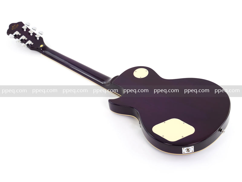Guitar.Sale LP Style Electric Guitar with Vibrant Purple Gloss Finish (YMZ-231)