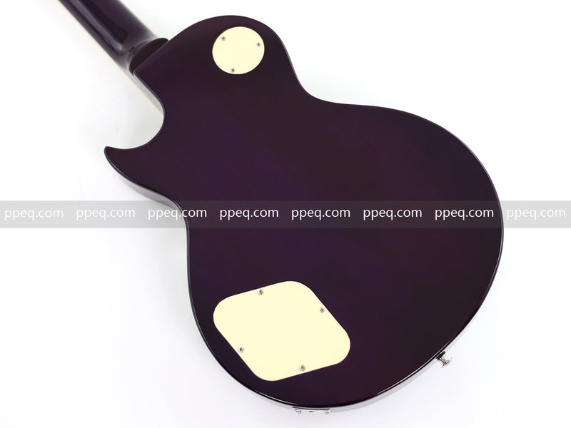 Guitar.Sale LP Style Electric Guitar with Vibrant Purple Gloss Finish (YMZ-231)