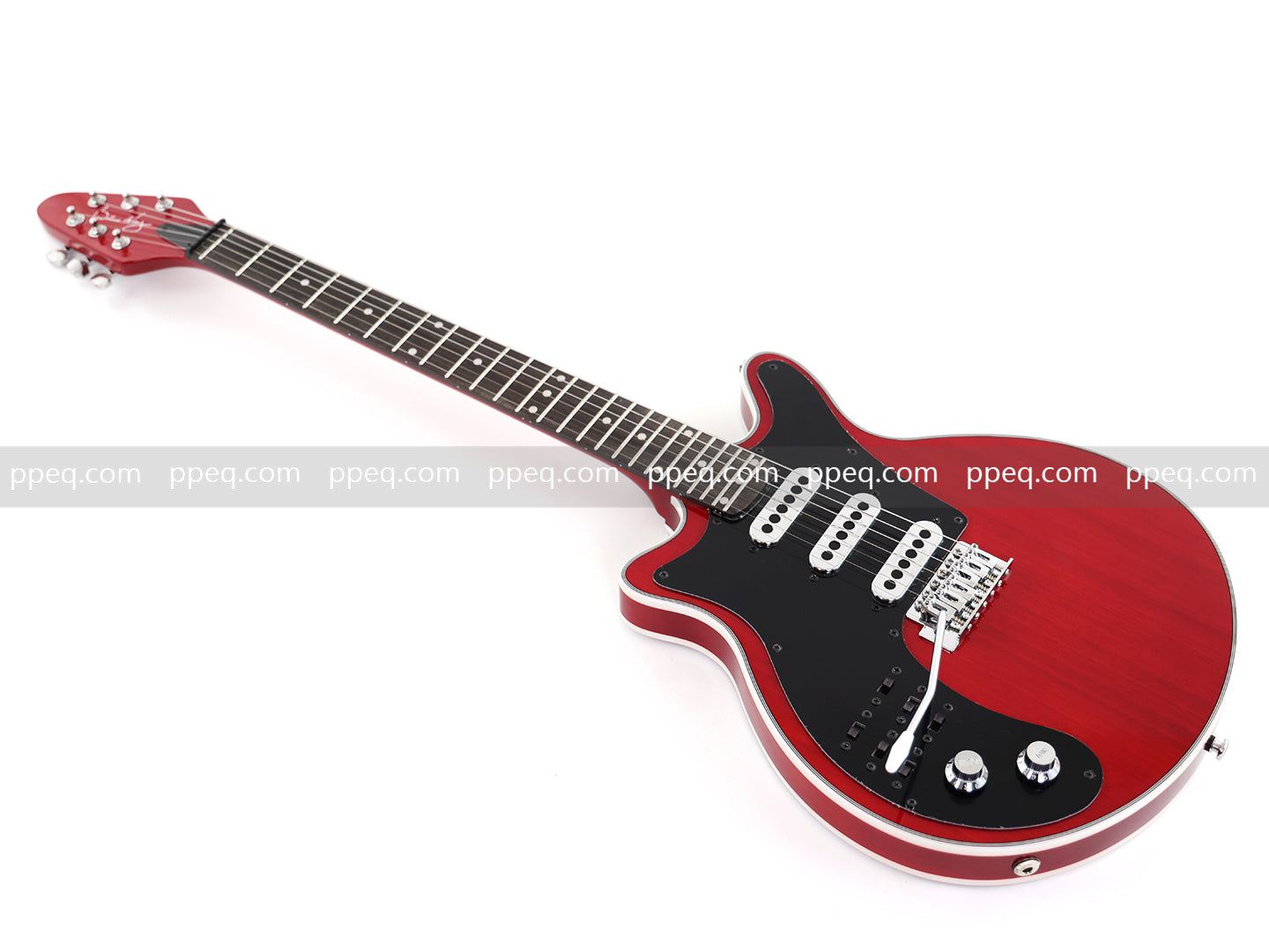 Left-Handed Brian May Red Special Style Electric Guitar (PLG-519