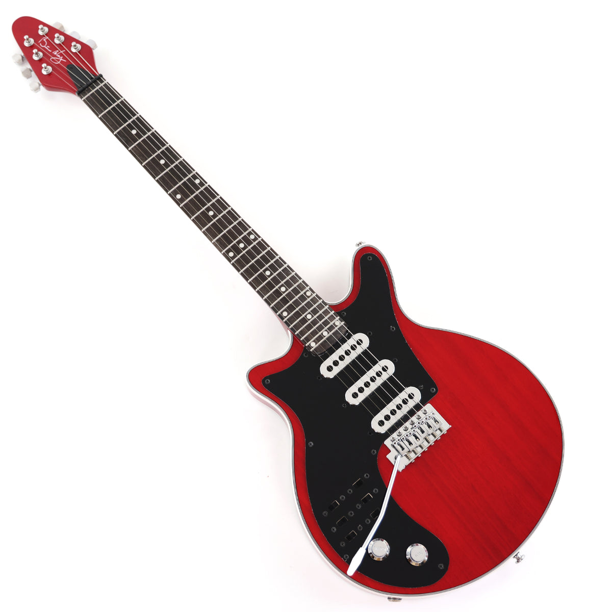 Left-Handed Brian May Red Special Style Electric Guitar (PLG-519