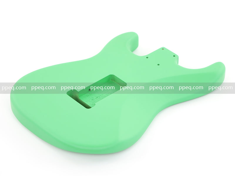 Lightweight Paulownia ST-Style Guitar Kit Body with Matte Mint Green Finish (STB-103)