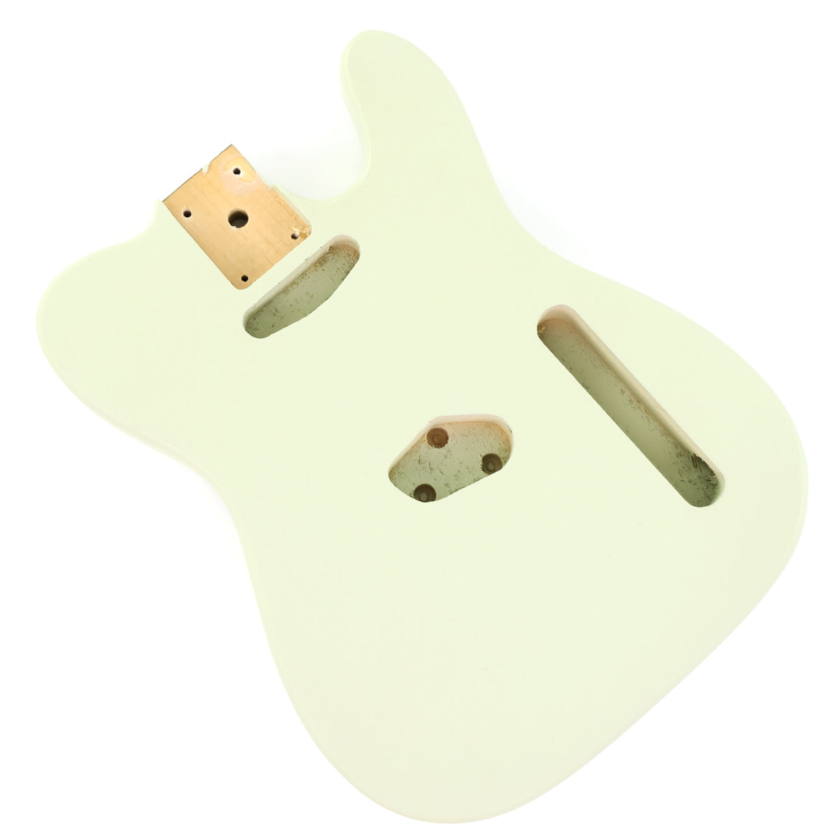 Lightweight Paulownia TL-Style Guitar Body with Matte Mint Green
