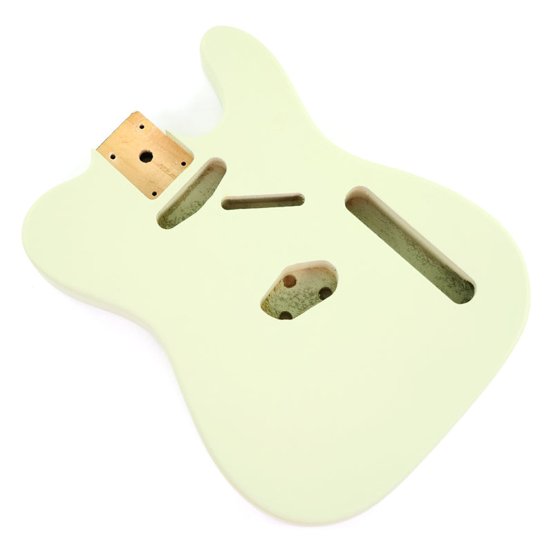 Lightweight Paulownia TL-Style Guitar Kit Body with Matte Light Mint Green Finish (TLB-103)
