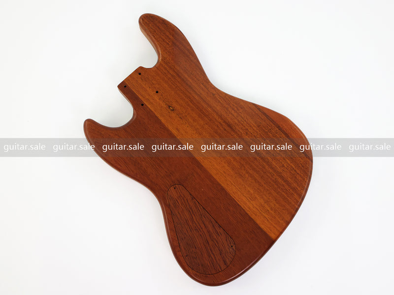 One-of-a-Kind Burl Wood Veneer Epoxy Resin Jazz Bass Style Electric Bass Guitar Body (JBE-001)