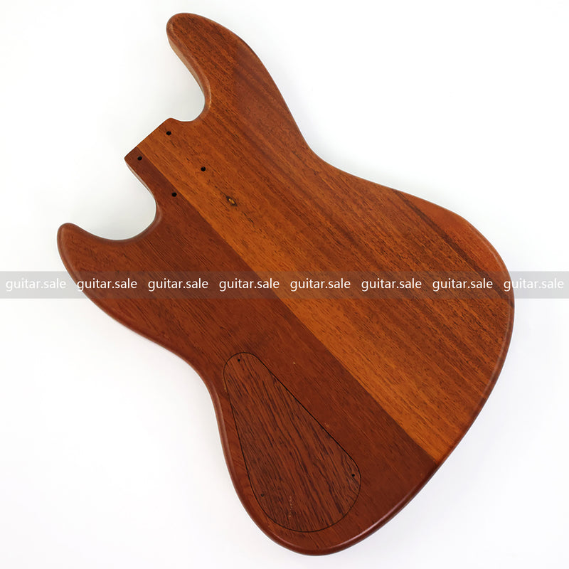 One-of-a-Kind Burl Wood Veneer Epoxy Resin Jazz Bass Style Electric Bass Guitar Body (JBE-001)