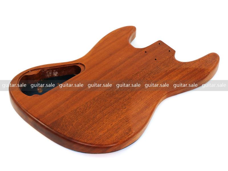 One-of-a-Kind Burl Wood Veneer Epoxy Resin Jazz Bass Style Electric Bass Guitar Body (JBE-002)