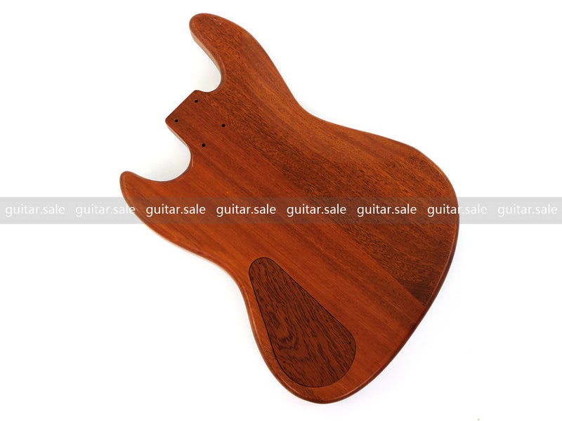 One-of-a-Kind Burl Wood Veneer Epoxy Resin Jazz Bass Style Electric Bass Guitar Body (JBE-002)