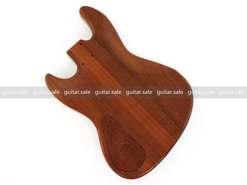 One-of-a-Kind Burl Wood Veneer Epoxy Resin Jazz Bass Style Electric Bass Guitar Body (JBE-004)