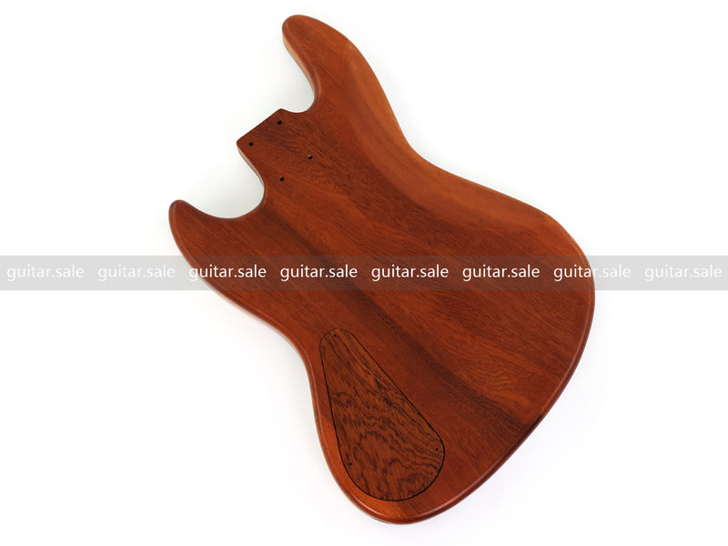 One-of-a-Kind Burl Wood Veneer Epoxy Resin Jazz Bass Style Electric Bass Guitar Body (JBE-005)