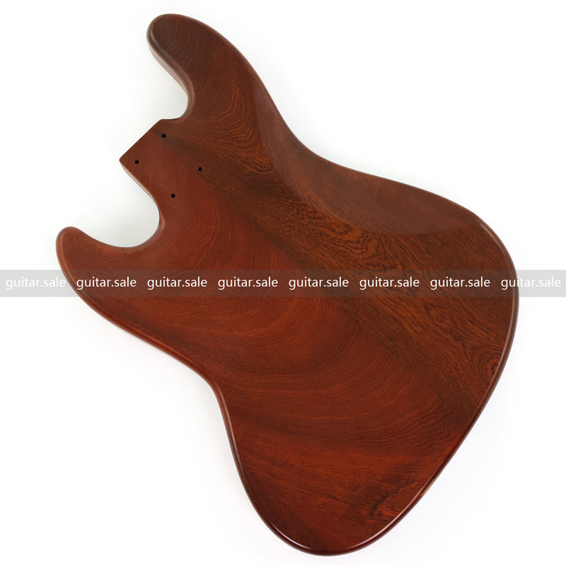 One-of-a-Kind Burl Wood Veneer Epoxy Resin Jazz Bass Style Electric Bass Guitar Body (JBE-006)
