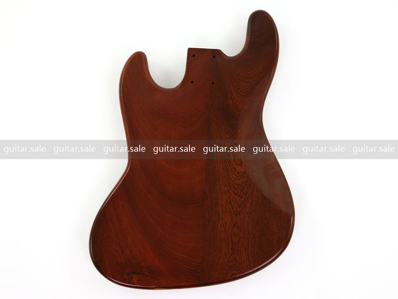 One-of-a-Kind Burl Wood Veneer Epoxy Resin Jazz Bass Style Electric Bass Guitar Body (JBE-006)