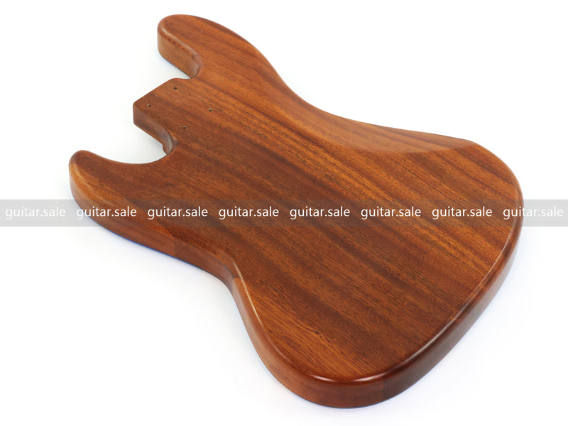 One-of-a-Kind Burl Wood Veneer Epoxy Resin Jazz Bass Style Electric Bass Guitar Body (JBE-009)