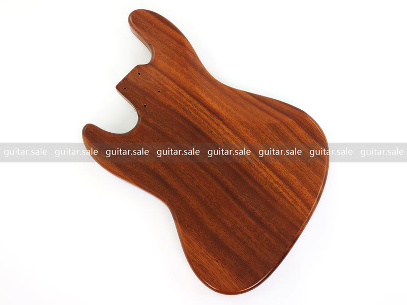 One-of-a-Kind Burl Wood Veneer Epoxy Resin Jazz Bass Style Electric Bass Guitar Body (JBE-009)