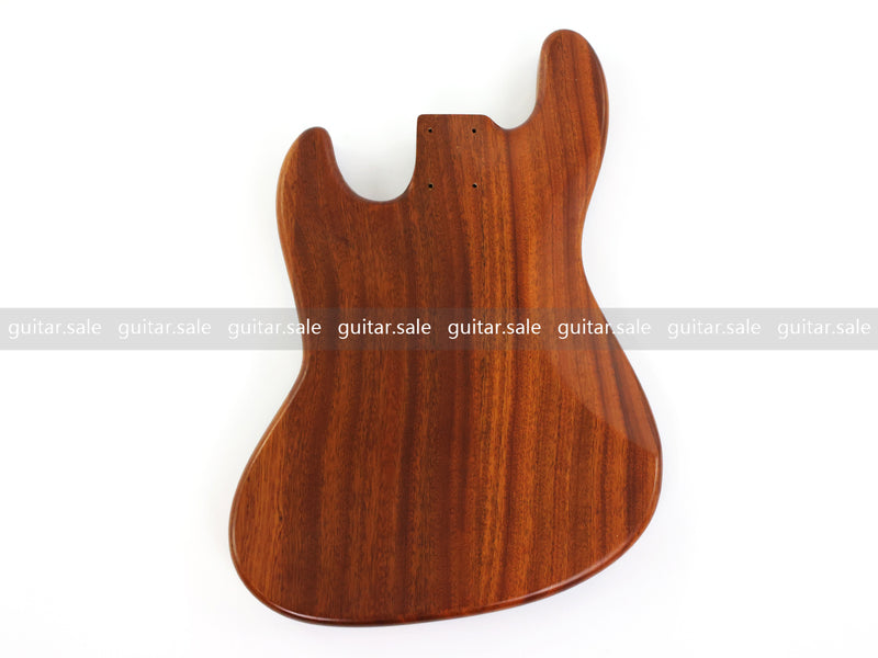 One-of-a-Kind Burl Wood Veneer Epoxy Resin Jazz Bass Style Electric Bass Guitar Body (JBE-009)