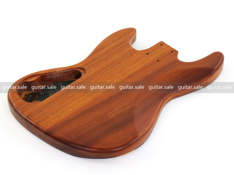 One-of-a-Kind Burl Wood Veneer Epoxy Resin Jazz Bass Style Electric Bass Guitar Body (JBE-015)