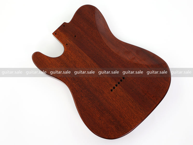 One-of-a-Kind Burl Wood Veneer Epoxy Resin TL Style Electric Guitar Body (BE-004)