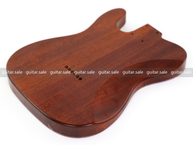 One-of-a-Kind Burl Wood Veneer Epoxy Resin TL Style Electric Guitar Body (BE-004)