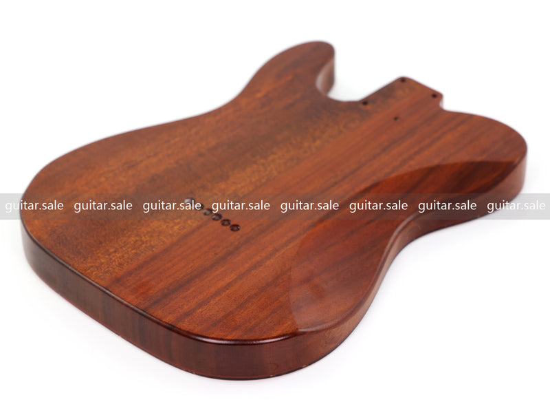 One-of-a-Kind Burl Wood Veneer Epoxy Resin TL Style Electric Guitar Body (BE-006)