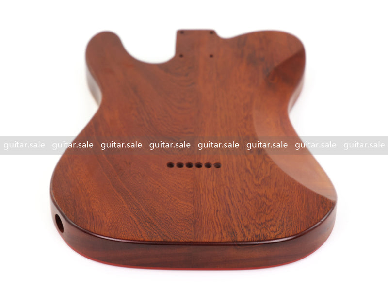 One-of-a-Kind Burl Wood Veneer Epoxy Resin TL Style Electric Guitar Body (BE-019)