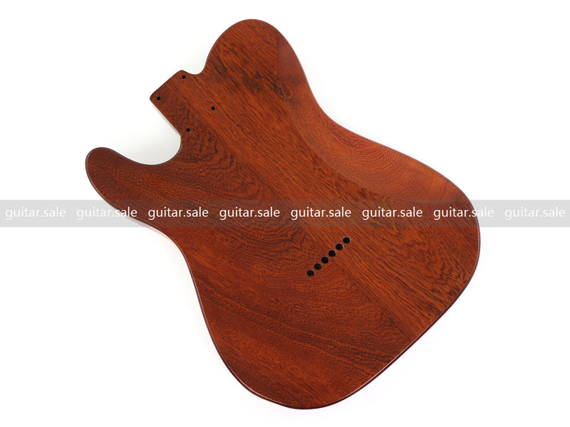 One-of-a-Kind Burl Wood Veneer Epoxy Resin TL Style Electric Guitar Body (BE-019)