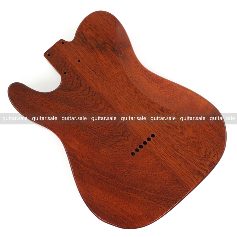 One-of-a-Kind Burl Wood Veneer Epoxy Resin TL Style Electric Guitar Body (BE-019)