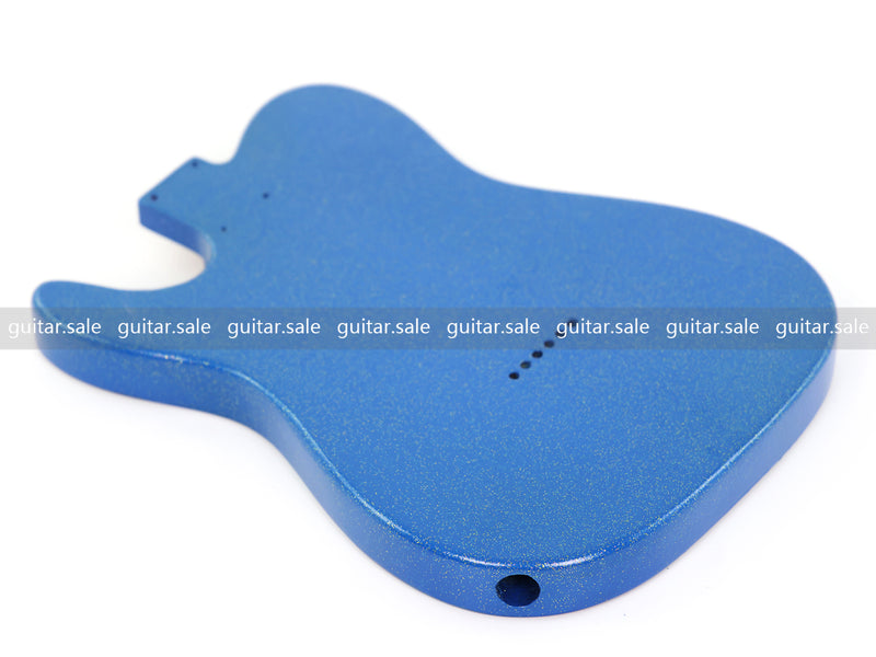 One-of-a-Kind Burl Wood Veneer Epoxy Resin TL Style Electric Guitar Body (BE-009)