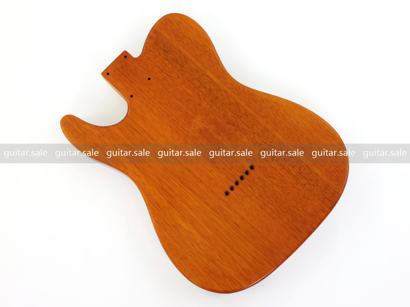 One-of-a-Kind Burl Wood Veneer Epoxy Resin Tele Style Electric Guitar Body (BE-018)