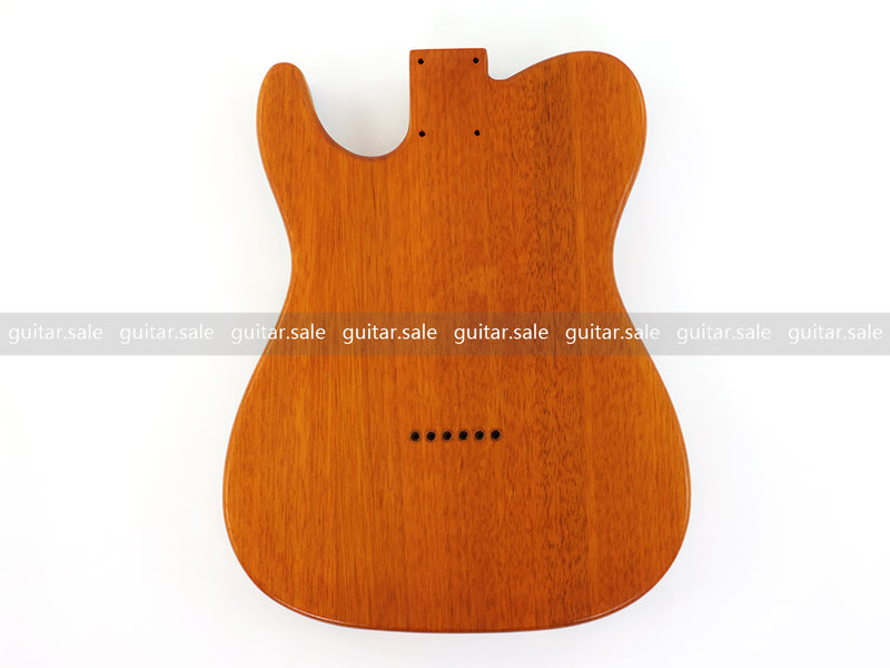 One-of-a-Kind Burl Wood Veneer Epoxy Resin Tele Style Electric Guitar Body (BE-018)