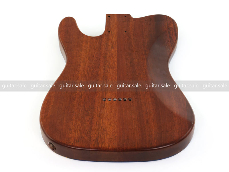 One-of-a-Kind Burl Wood Veneer Epoxy Resin Tele Style Electric Guitar Body (BE-019)