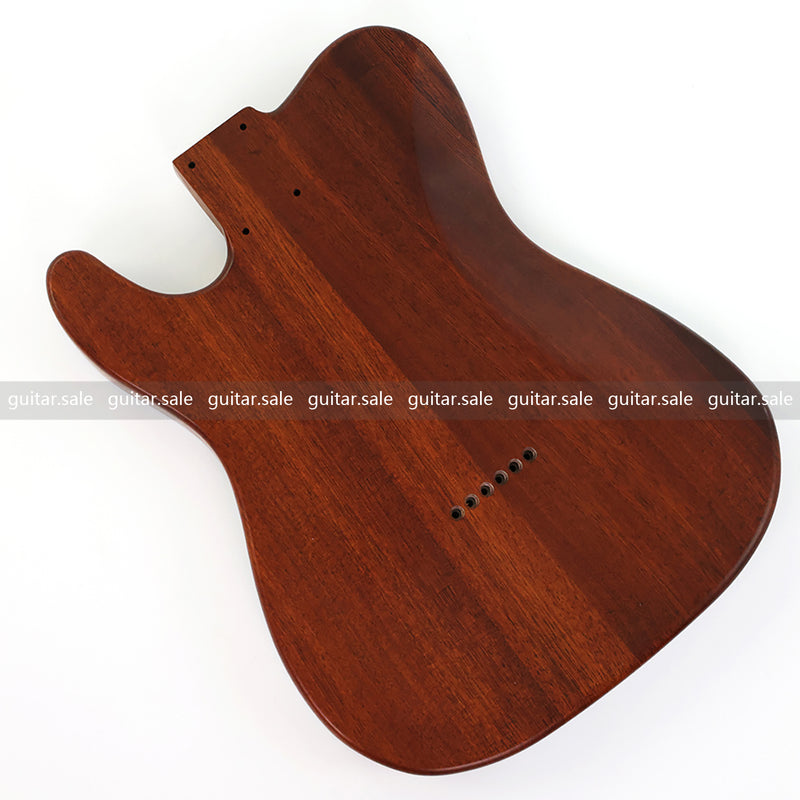 One-of-a-Kind Burl Wood Veneer Epoxy Resin Tele Style Electric Guitar Body (BE-019)