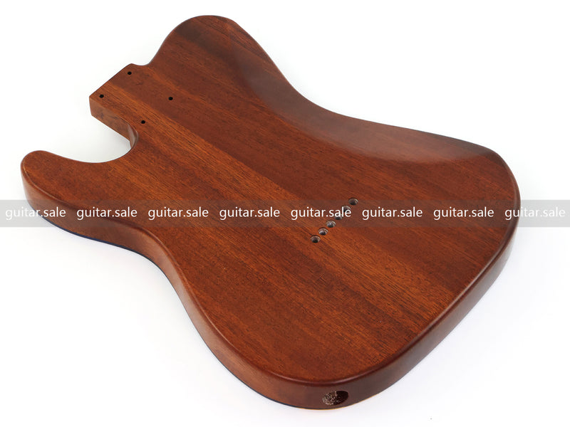 One-of-a-Kind Burl Wood Veneer Epoxy Resin Tele Style Electric Guitar Body (BE-019)