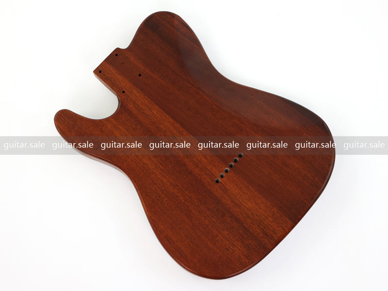 One-of-a-Kind Burl Wood Veneer Epoxy Resin Tele Style Electric Guitar Body (BE-019)