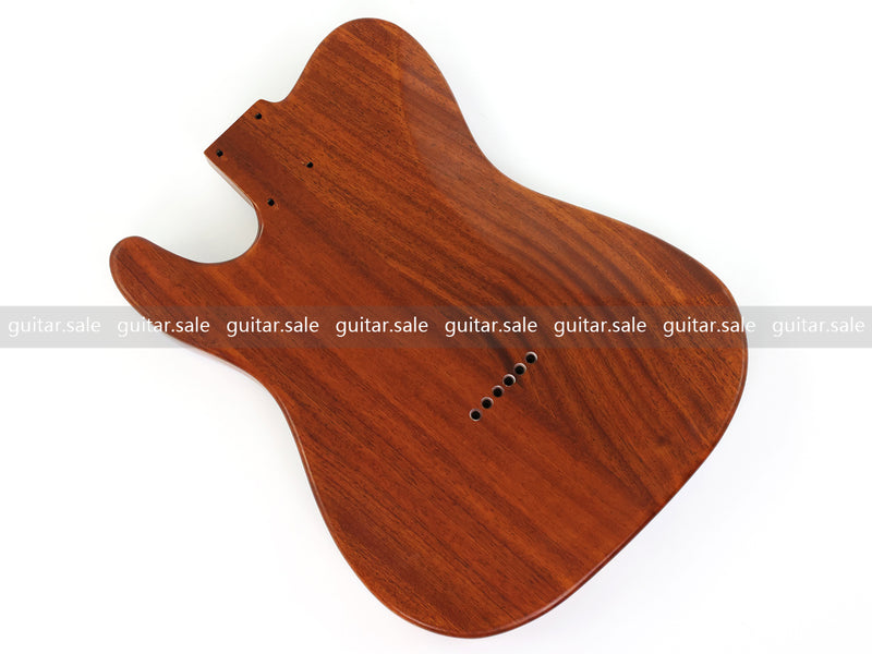 One-of-a-Kind Burl Wood Veneer Epoxy Resin Tele Style Electric Guitar Body (BE-020)