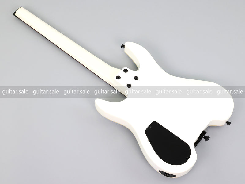 PANGO MUSIC Headless Electric Guitar with Gloss White Finish (GKS-035)